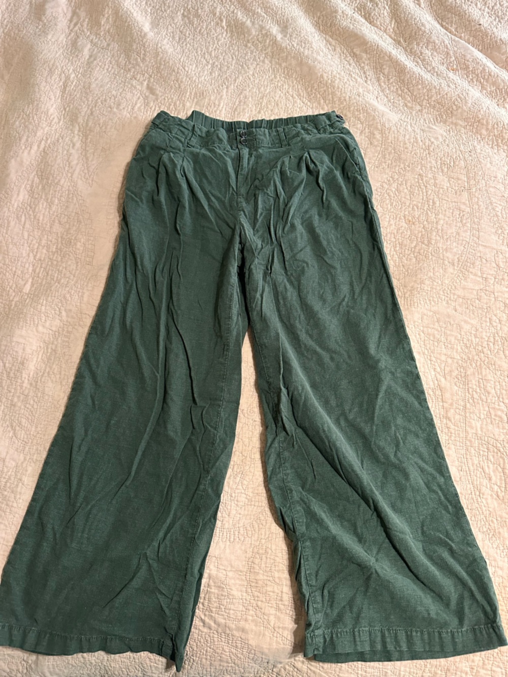 American Eagle Outfitters Forest Green Trouser Pants